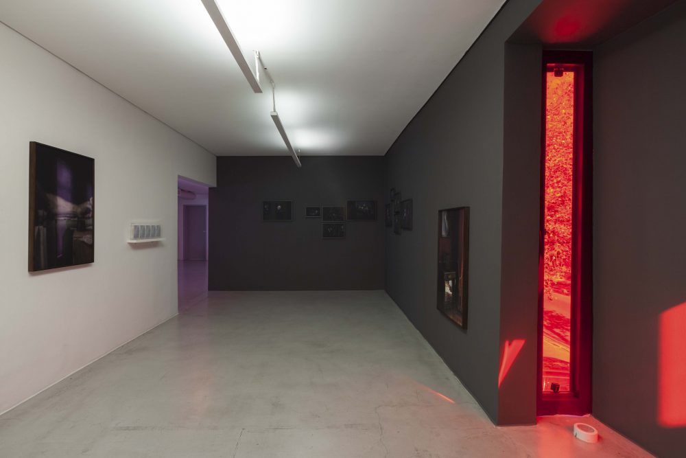 vista da exposição 'Museu mise-en-scène' na Zipper Galeria, projeto Zip'Up 2017.